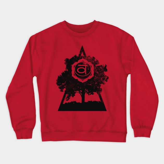 Svadhisthana - Sweetness Chakra Crewneck Sweatshirt by Detaman83